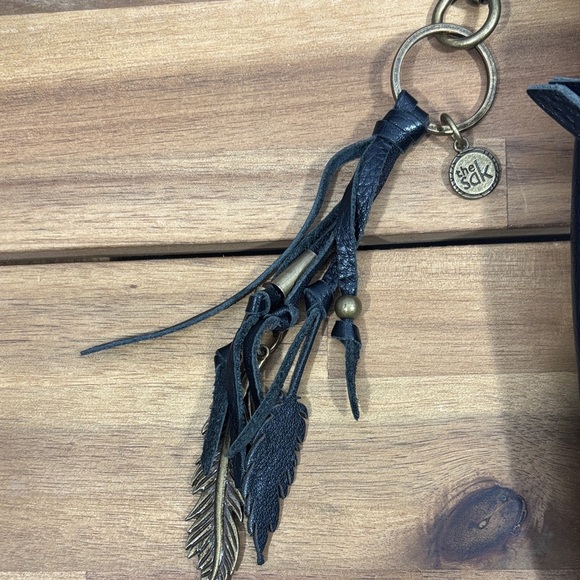 The Sak Chic Black Leather Crossbody Bag - Picture 4 of 14